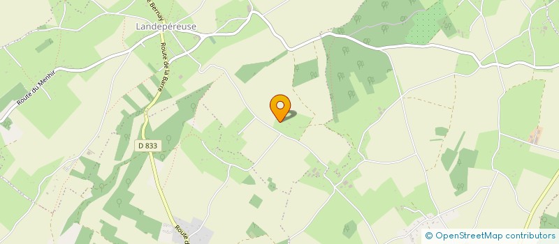 localisation de l'entreprise MONSIEUR FABRICE DE CHAIGNON  MESNIL-EN-OUCHE