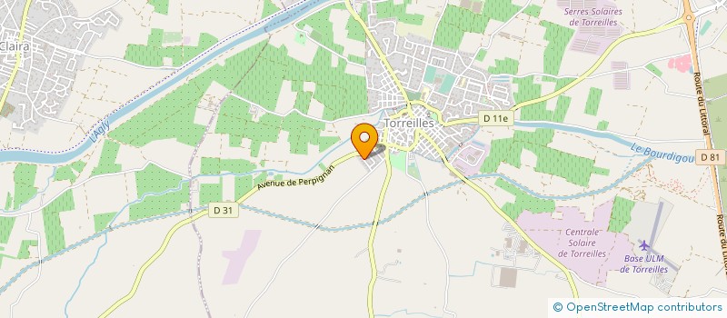 localisation de l'entreprise MONSIEUR FABRICE DE SA  TORREILLES