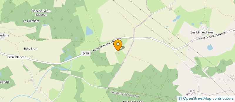 localisation de l'entreprise MONSIEUR FABRICE DEBLAISE  SENILLE-SAINT-SAUVEUR