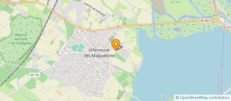 localisation de l'entreprise MONSIEUR FABRICE DEBONDUWE à VILLENEUVE-LES-MAGUELONE