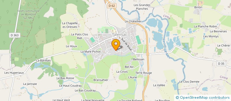 localisation de l'entreprise MONSIEUR FABRICE DEFFAINS  GEVEZE