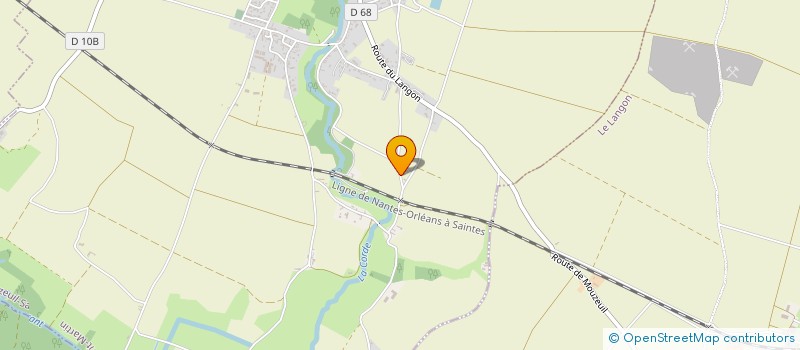 localisation de l'entreprise MONSIEUR FABRICE DEFROCOURT  MOUZEUIL-SAINT-MARTIN