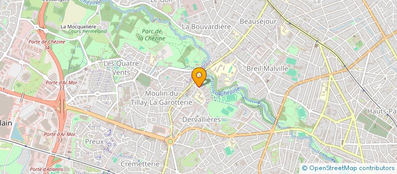 localisation de l'entreprise MONSIEUR FABRICE DEGRENELLE à NANTES