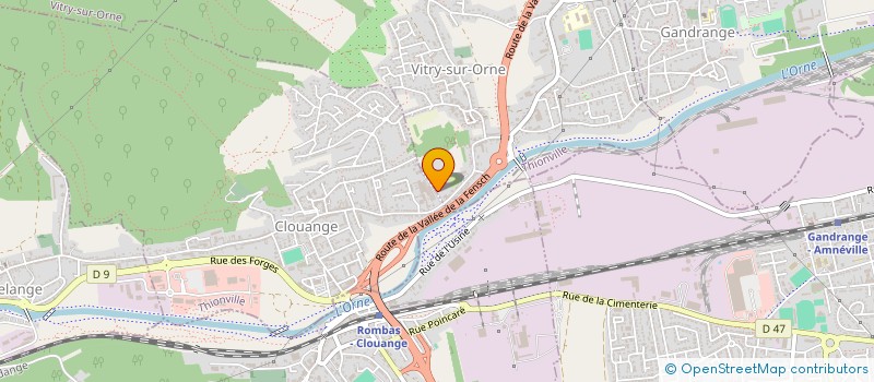 localisation de l'entreprise MONSIEUR FABRICE DEJONGHE  VITRY-SUR-ORNE