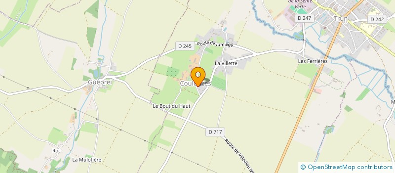 localisation de l'entreprise MONSIEUR FABRICE DELAFOSSE à GOUFFERN EN AUGE