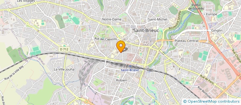 localisation de l'entreprise MONSIEUR FABRICE DELAPORTE à SAINT-BRIEUC