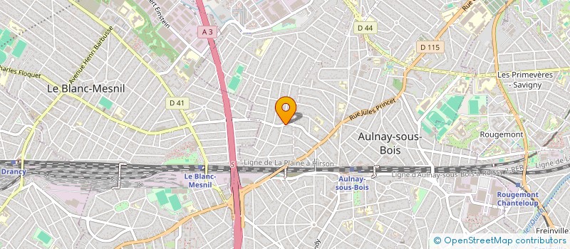 localisation de l'entreprise MONSIEUR FABRICE DELHAYE  AULNAY-SOUS-BOIS
