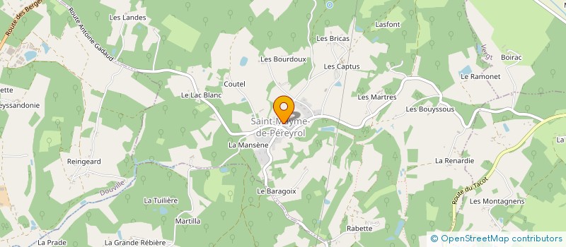 localisation de l'entreprise MONSIEUR FABRICE DELLA MUTA  SAINT-MAYME-DE-PEREYROL