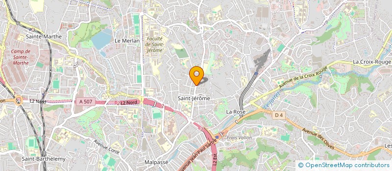localisation de l'entreprise MONSIEUR FABRICE DELPECH à MARSEILLE