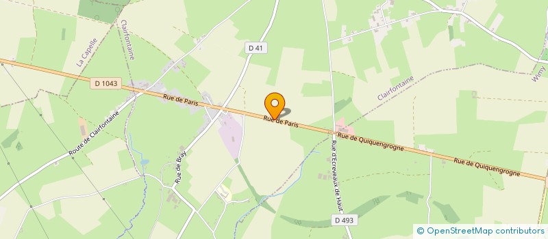 localisation de l'entreprise MONSIEUR FABRICE DEMODE  SOMMERON