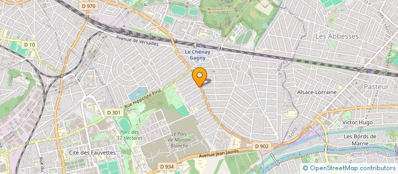 localisation de l'entreprise MONSIEUR FABRICE DENEUCHATEL à NEUILLY-SUR-MARNE