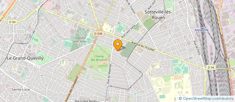 localisation de l'entreprise MONSIEUR FABRICE DEPERROIS à SOTTEVILLE-LES-ROUEN