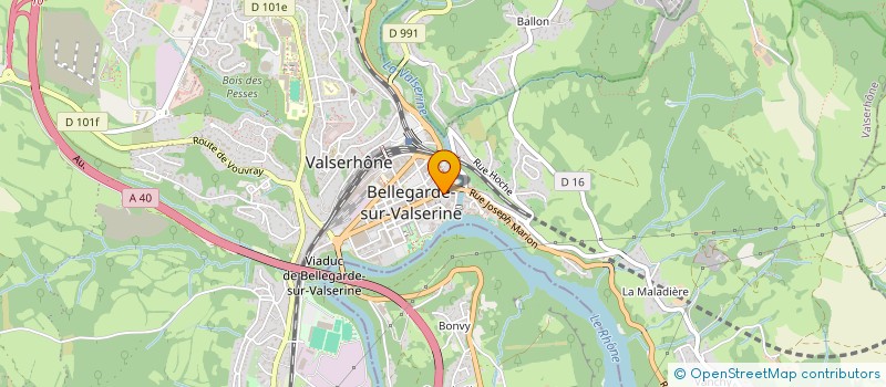 localisation de l'entreprise MONSIEUR FABRICE DEPIGNY à VALSERHONE