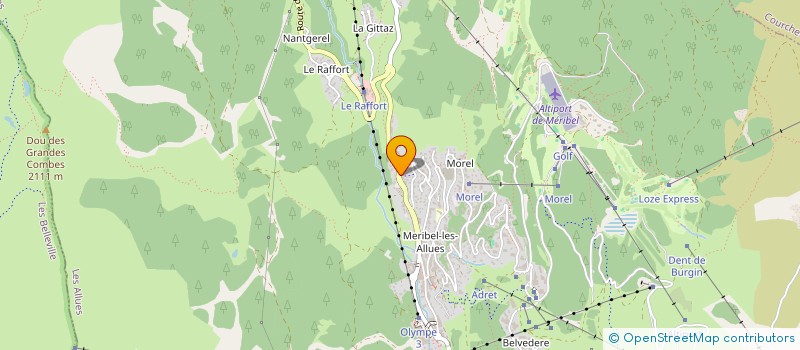 localisation de l'entreprise MONSIEUR FABRICE DESAINT  LES ALLUES