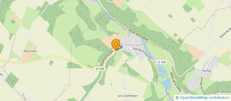 localisation de l'entreprise MONSIEUR FABRICE DESMET à LE HANOUARD