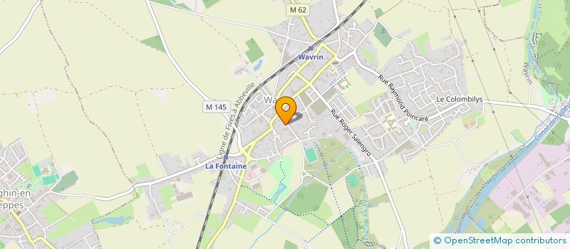 localisation de l'entreprise MONSIEUR FABRICE DESMET  WAVRIN