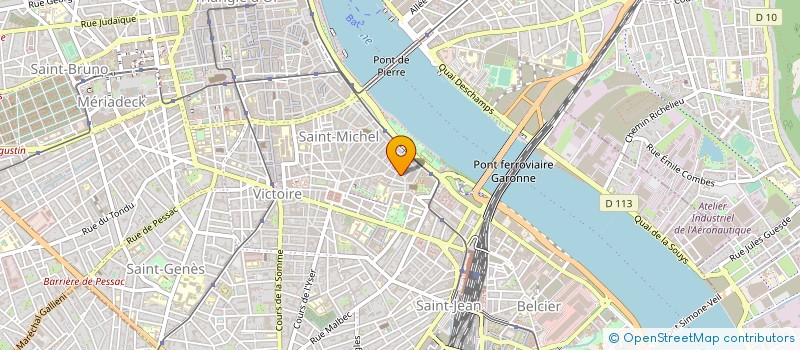localisation de l'entreprise MONSIEUR FABRICE DESMOULINS à BORDEAUX