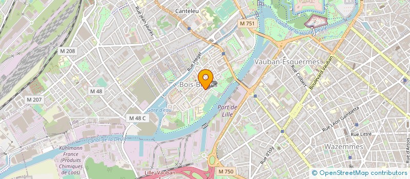 localisation de l'entreprise MONSIEUR FABRICE DEWIERE à LILLE