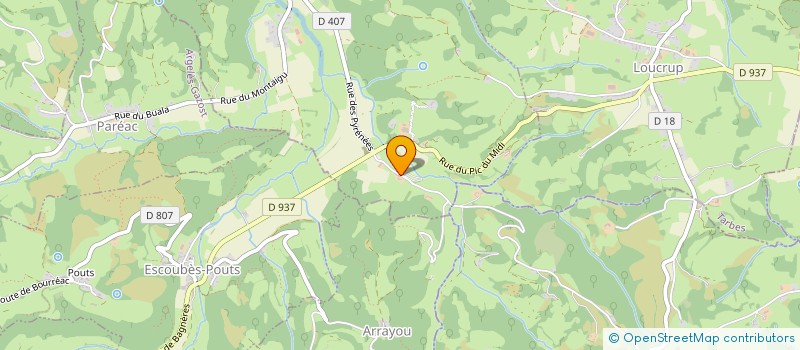 localisation de l'entreprise MONSIEUR FABRICE DHOM  ORINCLES