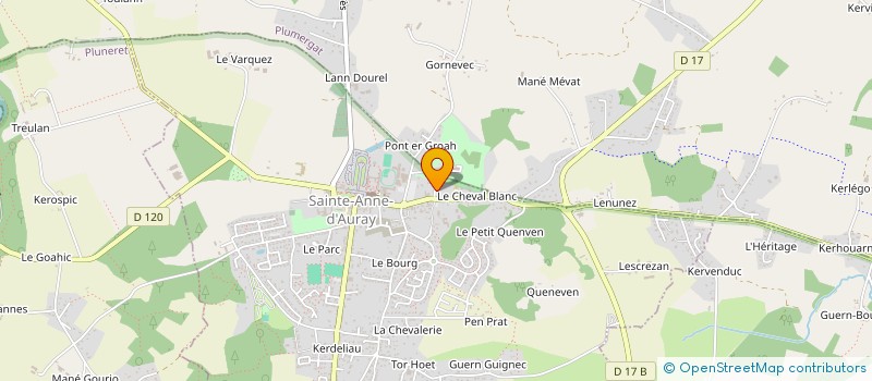 localisation de l'entreprise MONSIEUR FABRICE DHUICQUE  PLUNERET