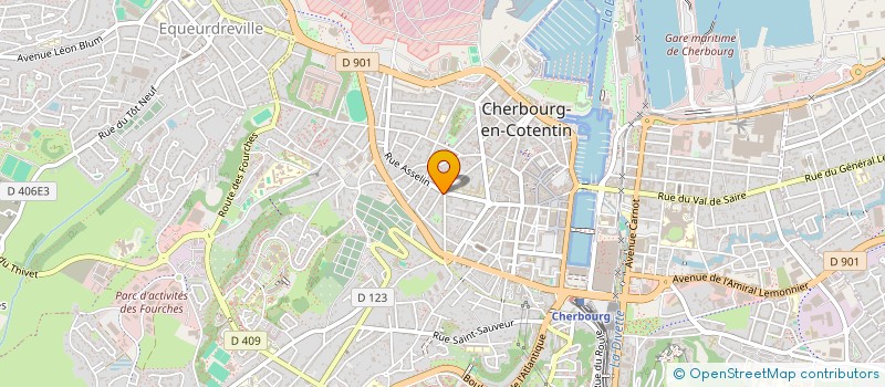 localisation de l'entreprise MONSIEUR FABRICE DIGUET  CHERBOURG-EN-COTENTIN