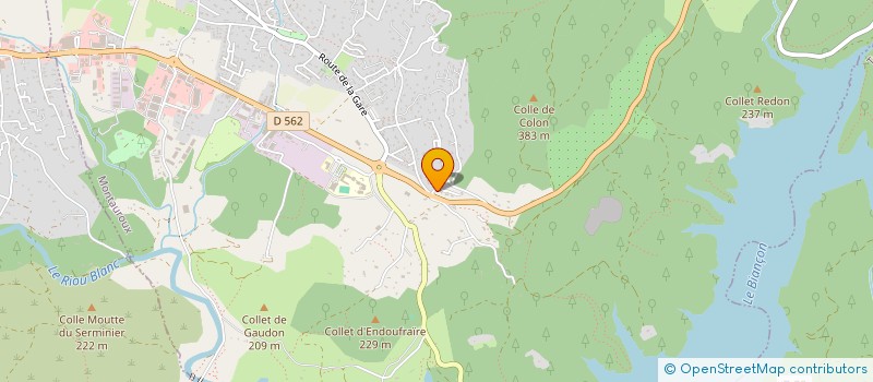 localisation de l'entreprise MONSIEUR FABRICE DIMEGLIO  MONTAUROUX