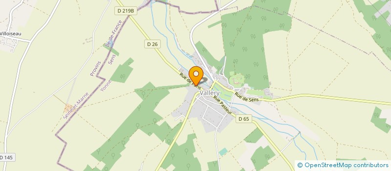 localisation de l'entreprise MONSIEUR FABRICE DIMINI  VALLERY