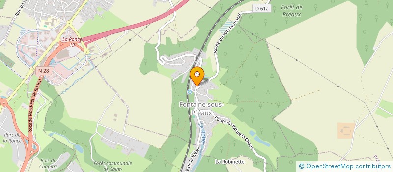localisation de l'entreprise MONSIEUR FABRICE DIOLOGEANT  FONTAINE-SOUS-PREAUX