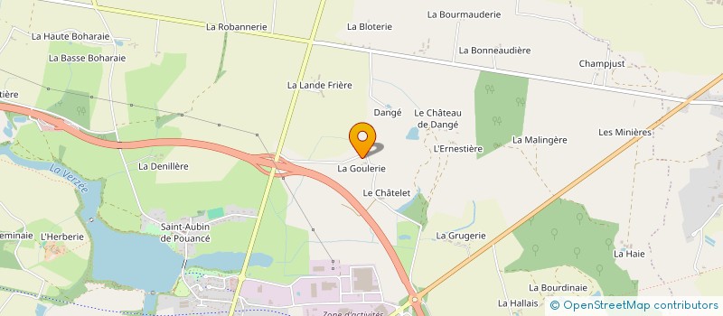 localisation de l'entreprise MONSIEUR FABRICE DOINEAU à OMBREE D'ANJOU
