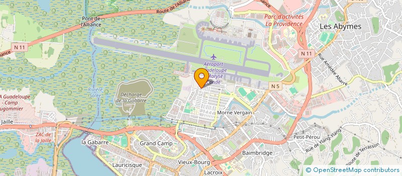 localisation de l'entreprise MONSIEUR FABRICE DOLOIR  LES ABYMES