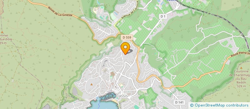 localisation de l'entreprise MONSIEUR FABRICE DOUTARD  CASSIS