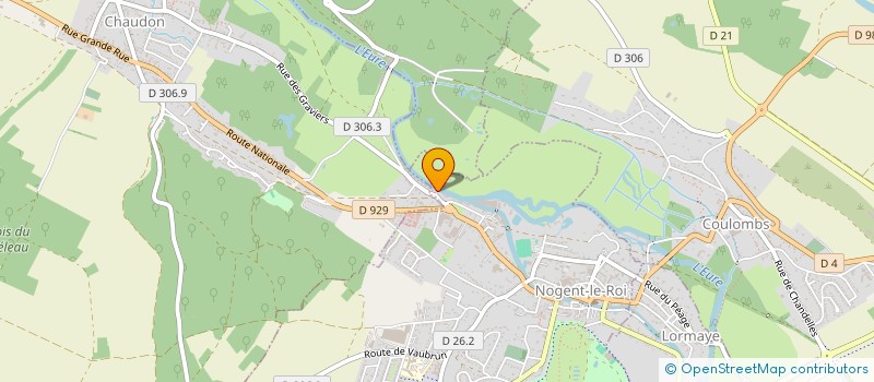 localisation de l'entreprise MONSIEUR FABRICE DROMARD à NOGENT-LE-ROI