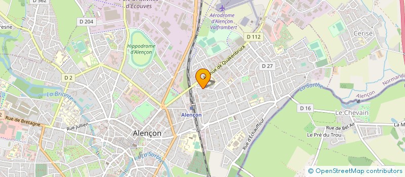 localisation de l'entreprise MONSIEUR FABRICE DROUET à ALENCON
