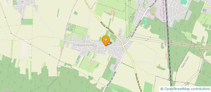 localisation de l'entreprise MONSIEUR FABRICE DROXLER  CHEPTAINVILLE