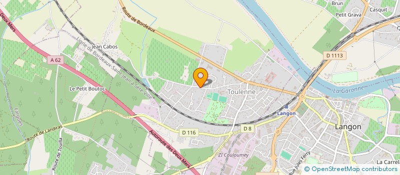 localisation de l'entreprise MONSIEUR FABRICE DUARTE LOPES  TOULENNE