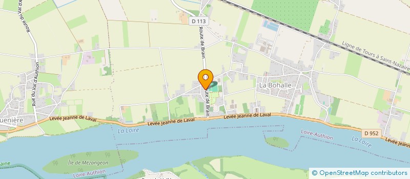 localisation de l'entreprise MONSIEUR FABRICE DUBORPER à LOIRE-AUTHION