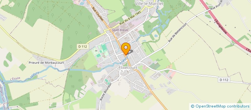 localisation de l'entreprise MONSIEUR FABRICE DUCROCQ  FLIXECOURT