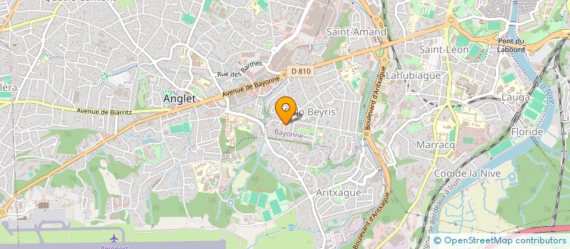 localisation de l'entreprise MONSIEUR FABRICE DUFRESNE à BAYONNE