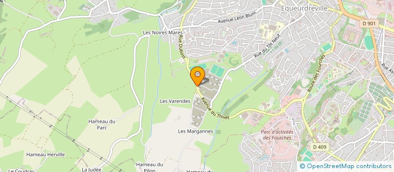 localisation de l'entreprise MONSIEUR FABRICE DUGARDIN  CHERBOURG-EN-COTENTIN