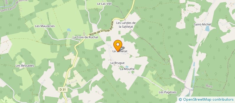 localisation de l'entreprise MONSIEUR FABRICE DUMAIN à ROUFFIGNAC-ST-CERNIN-DE-REILHAC