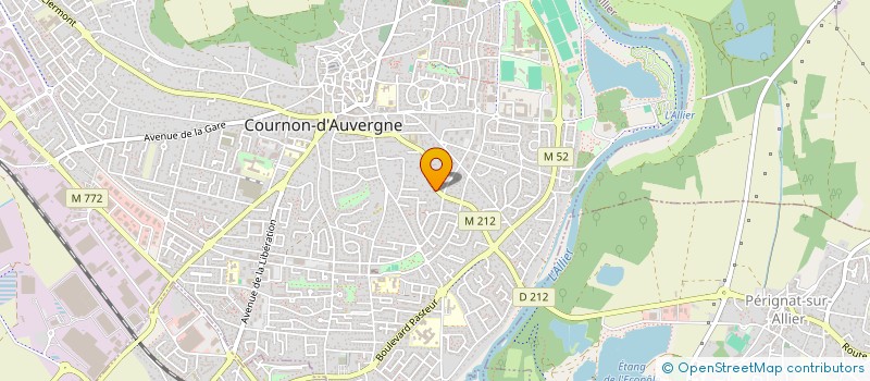 localisation de l'entreprise MONSIEUR FABRICE DUMAS à COURNON-D'AUVERGNE