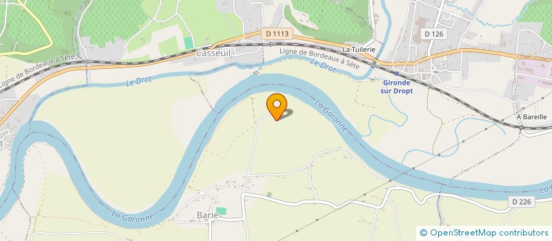 localisation de l'entreprise MONSIEUR FABRICE DUMEAU  BARIE