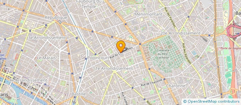 localisation de l'entreprise MONSIEUR FABRICE DUNKAN  PARIS