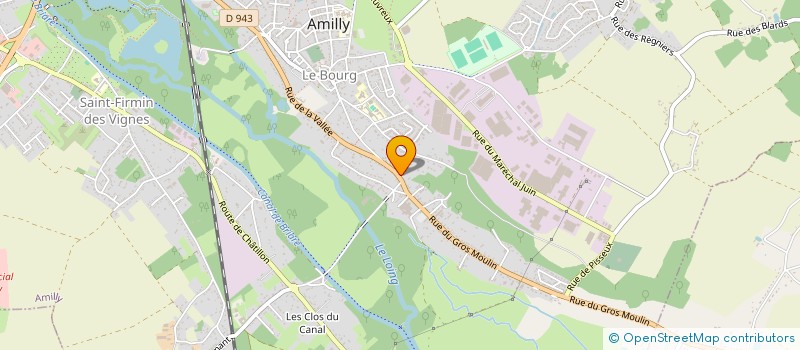 localisation de l'entreprise MONSIEUR FABRICE DUPATY à AMILLY