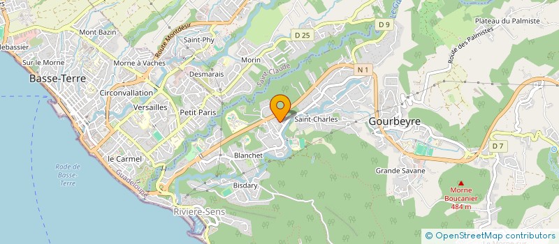 localisation de l'entreprise MONSIEUR FABRICE DUPEYRE à GOURBEYRE