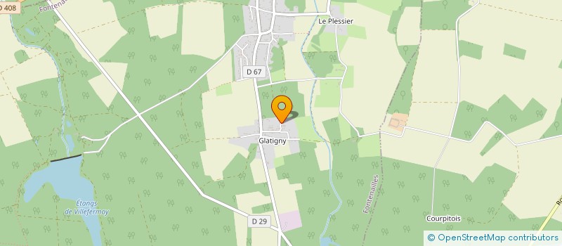 localisation de l'entreprise MONSIEUR FABRICE DUPIRE  FONTENAILLES