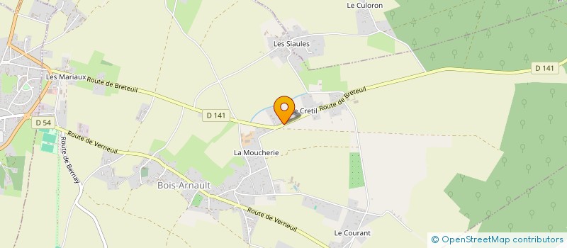 localisation de l'entreprise MONSIEUR FABRICE DUPUIS à BOIS-ARNAULT