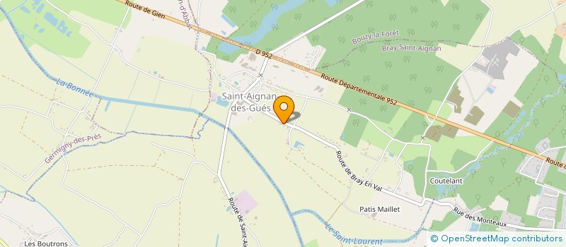 localisation de l'entreprise MONSIEUR FABRICE DURAND à BRAY-SAINT-AIGNAN