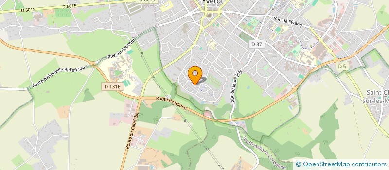 localisation de l'entreprise MONSIEUR FABRICE DUVAL  HAUTOT-LE-VATOIS