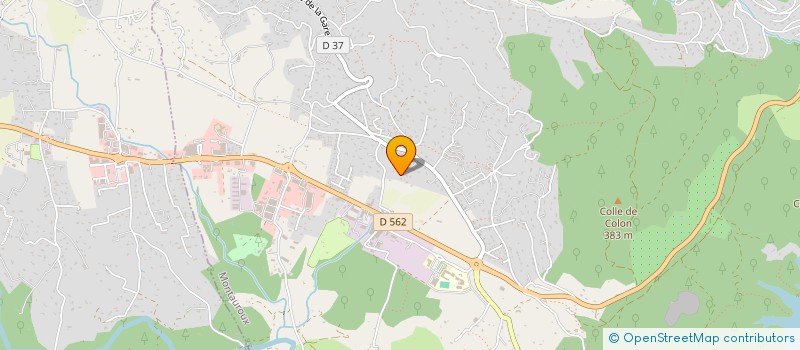 localisation de l'entreprise MONSIEUR FABRICE EINHOLTZ à MONTAUROUX